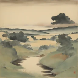 a landscape by Moyoco Anno