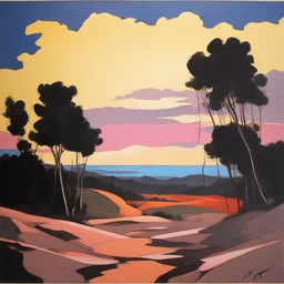 a landscape by Nagel Patrick