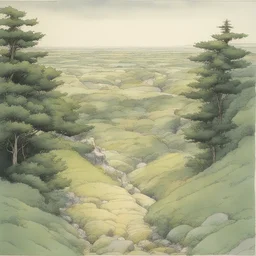 a landscape by Naoki Urasawa