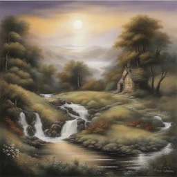 a landscape by Nene Thomas