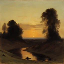 a landscape by Nikolai Ge