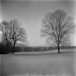 a landscape by Nina Leen