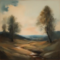 a landscape by Nina Valetova