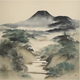 a landscape by Nobuo Sekine