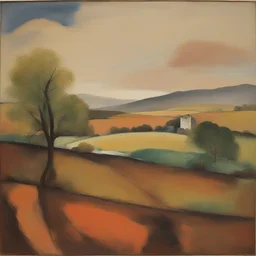 a landscape by Norah McGuinness