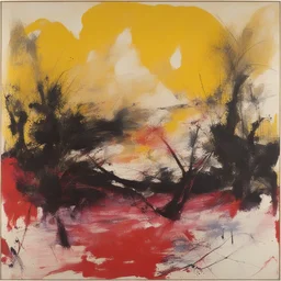 a landscape by Norman Bluhm