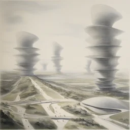 a landscape by Norman Foster