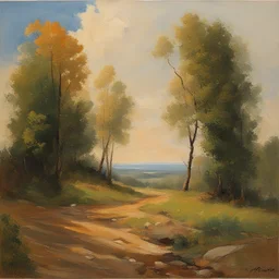 a landscape by Oleg Korolev