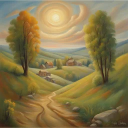 a landscape by Oleg Shuplyak