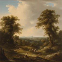a landscape by Oliver Frey