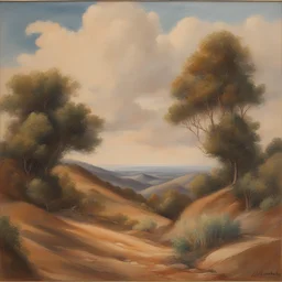 a landscape by Olivia de Berardinis