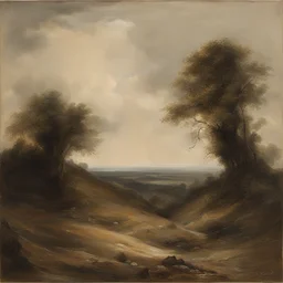 a landscape by Olivier de Sagazan