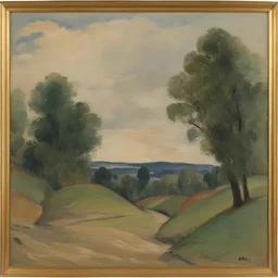 a landscape by Otto Müller