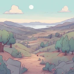 a landscape by Owlturd
