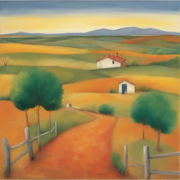 a landscape by Patricia Polacco