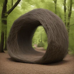 a landscape by Patrick Dougherty