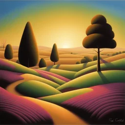 a landscape by Paul Corfield