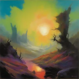 a landscape by Paul Lehr