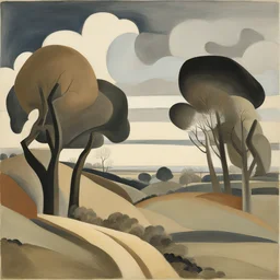 a landscape by Paul Nash