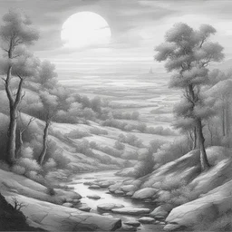 a landscape by Paul Pelletier
