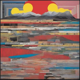 a landscape by Paula Scher