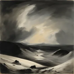 a landscape by Peder Balke