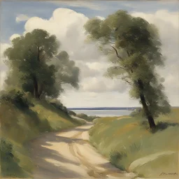 a landscape by Peder Severin Krøyer