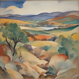 a landscape by Pegi Nicol MacLeod