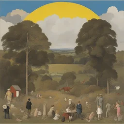 a landscape by Peter Blake