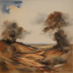 a landscape by Peter Cross