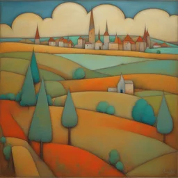 a landscape by Peter Mitchev