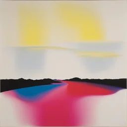 a landscape by Peter Saville