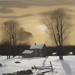 a landscape by Peter Sculthorpe