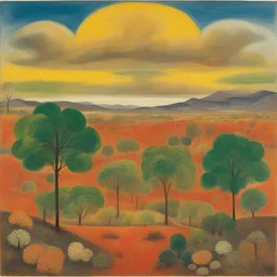 a landscape by Philip Taaffe