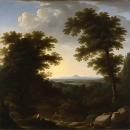 a landscape by Philippe de Champaigne