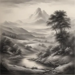 a landscape by Pierre-Mony Chan