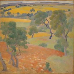 a landscape by Pierre Bonnard