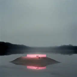 a landscape by Pierre Huyghe