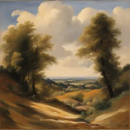 a landscape by Pierre Roy