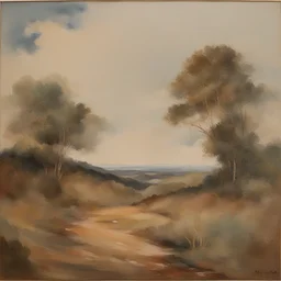 a landscape by Polly Norman