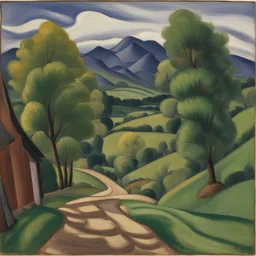 a landscape by Prudence Heward