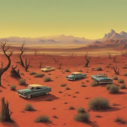 a landscape by Quentin Tarantino