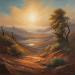 a landscape by Quinton Hoover