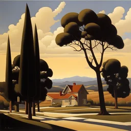 a landscape by R. Kenton Nelson
