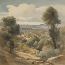 a landscape by Rafael Zabaleta