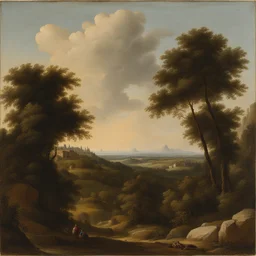 a landscape by Raffaello Sanizo