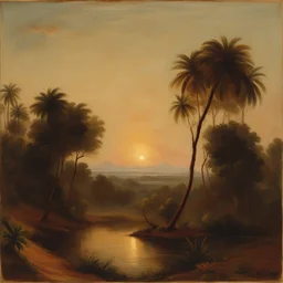 a landscape by Raja Ravi Varma