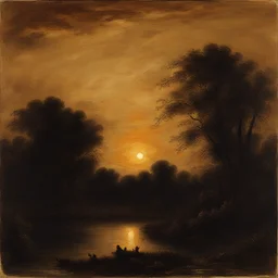 a landscape by Ralph Blakelock