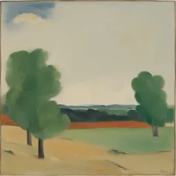 a landscape by Raoul De Keyser