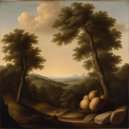 a landscape by Raphaelle Peale
